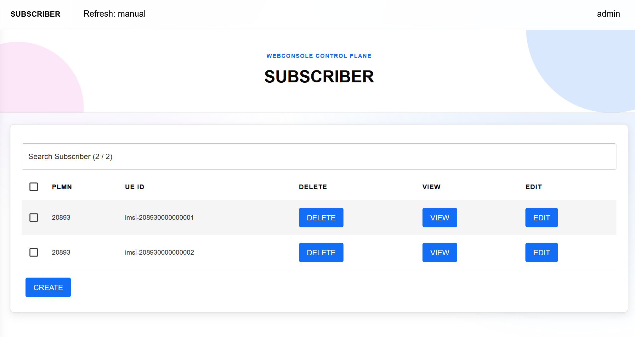 New API creates the next available UE ID